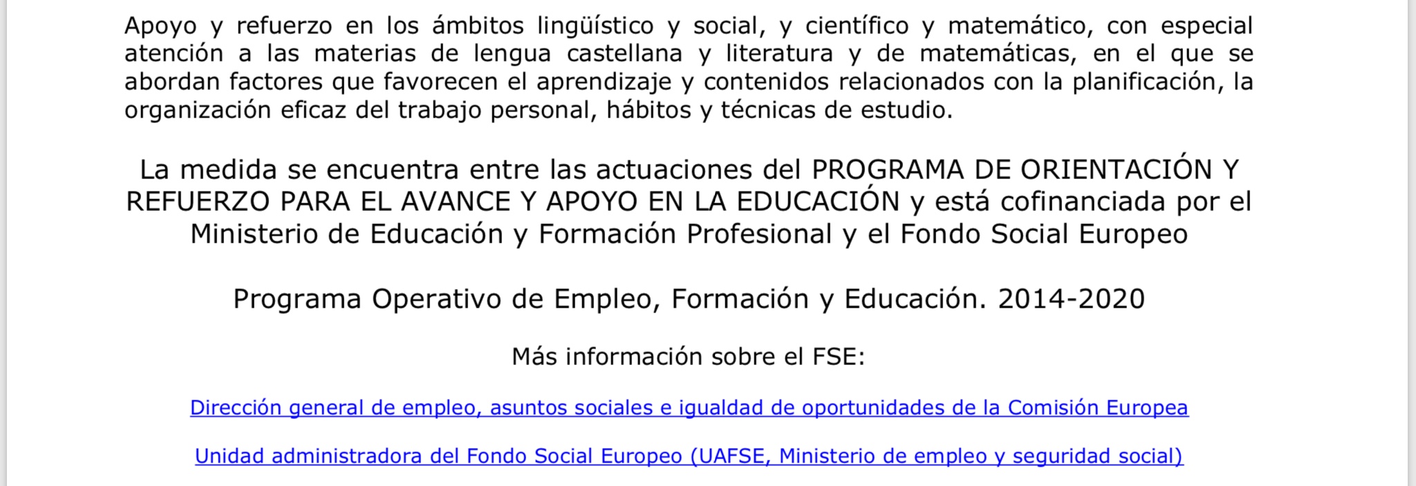 ACOMPAÑAMIENTO A LA TITULACIÓN 4º ESO ACOMPAÑAMIENTO A LA TITULACIÓN 4º ESO